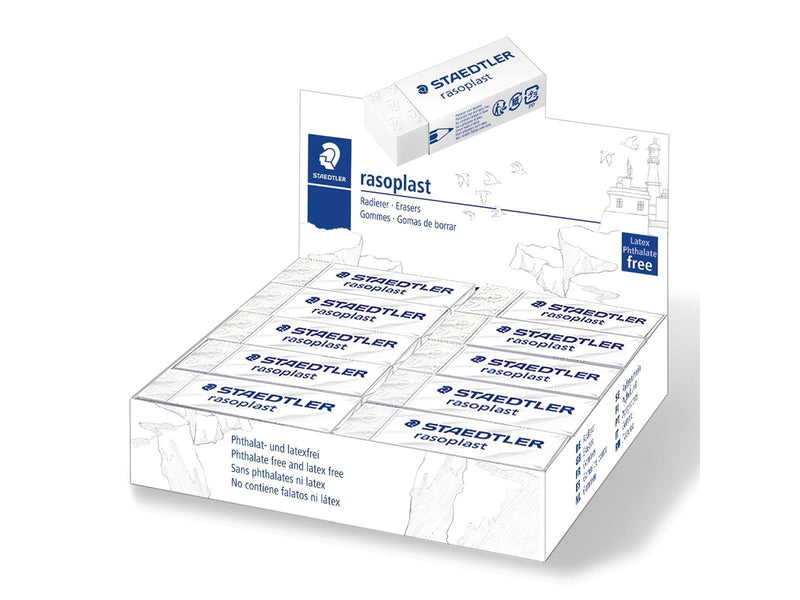 Staedtler Eraser rasoplast 65x23x13mm 20 pcs.