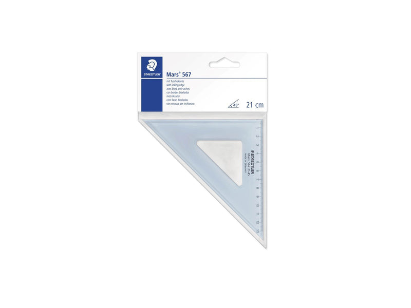 Staedtler Set square 21cm 45/45 degree