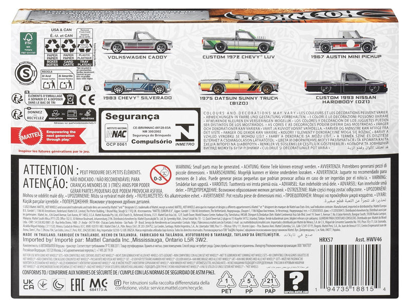 Hot Wheels Zamac Themed 6-Pack