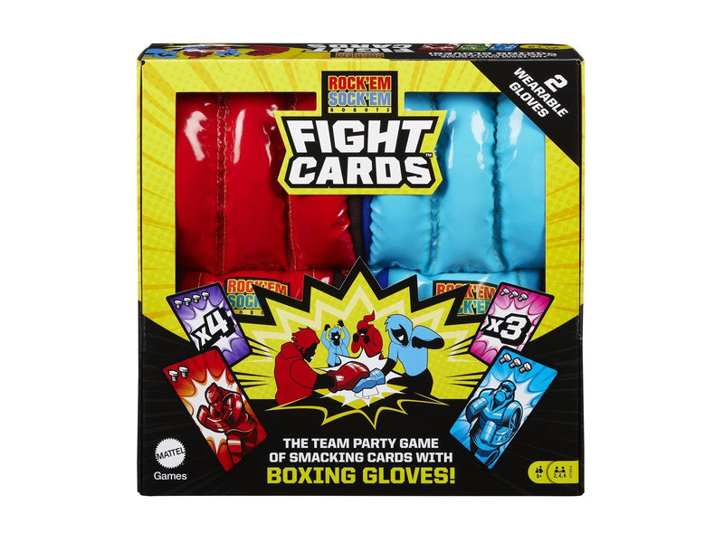 Mattel Games Rock ‘Em Sock ‘Em Robots Fight Cards