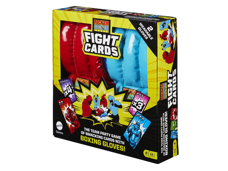 Mattel Games Rock ‘Em Sock ‘Em Robots Fight Cards