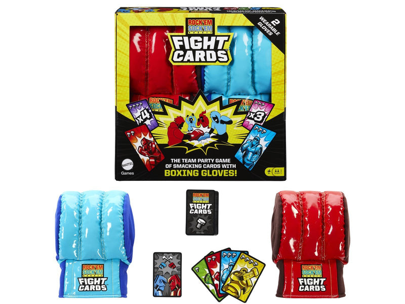 Mattel Games Rock ‘Em Sock ‘Em Robots Fight Cards