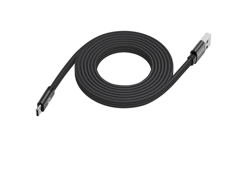 Mobile Origin Magnetic Flat Patented Original Cable USB-A to USB-C - 1m - Black