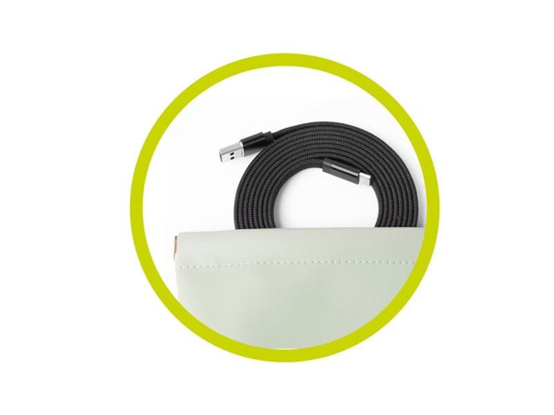 Mobile Origin Magnetic Flat Patented Original Cable USB-A to USB-C - 1m - Black