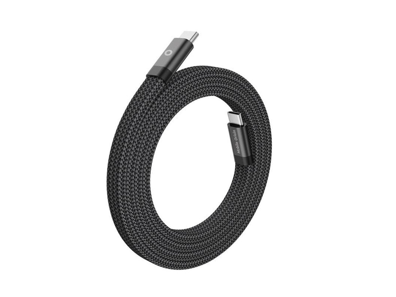 Mobile Origin Magnetic Flat Patented Original Cable USB-C to USB-C - 1m - Black