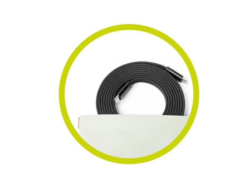 Mobile Origin Magnetic Flat Patented Original Cable USB-C to USB-C - 1m - Black
