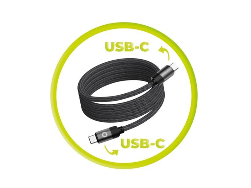 Mobile Origin Magnetic Patented Original Cable USB-C to USB-C - 1m - Black