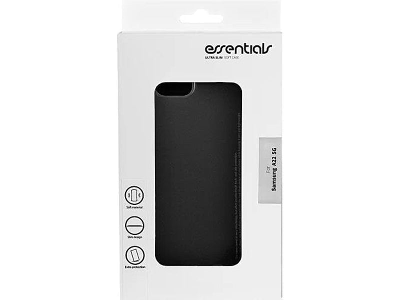 Essentials TPU Back Cover Transparent - Samsung Galaxy A22 5G