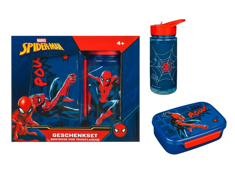 Marvel Spiderman - Lunch box & bottle set
