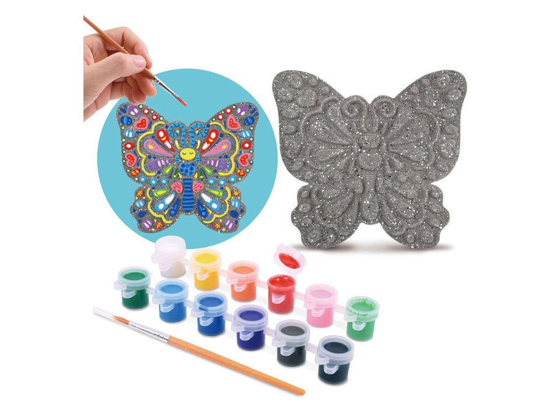 PLAY - Paint your own Cement Butterfly 14 pcs.