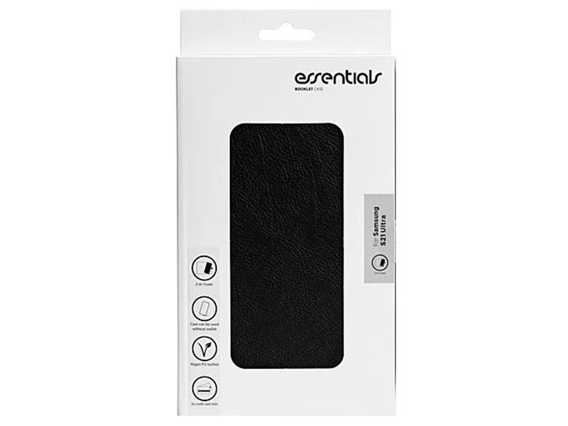 Essentials PU Wallet 3 Card - Samsung S21 Ultra