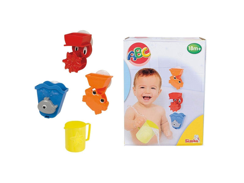 Simba - ABC Bath Playset 4 pieces