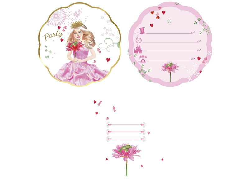 Haza Witbaard - Princess Invitations 6 pcs.