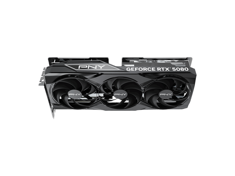 PNY GeForce RTX 5080 Triple Fan OC - 16GB GDDR7 RAM - Grafikkarte
