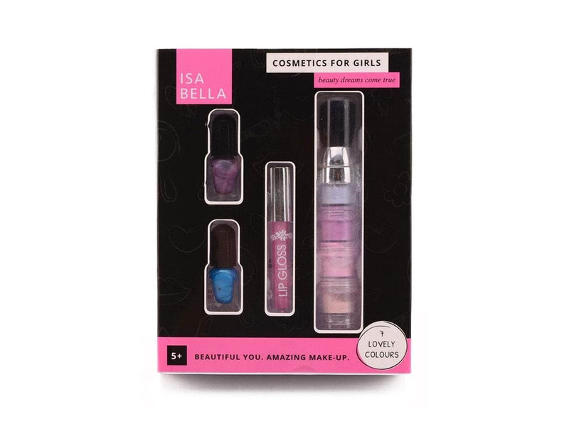 Johntoy - Isabella Rouge Lip Gloss & Nail Polish Set