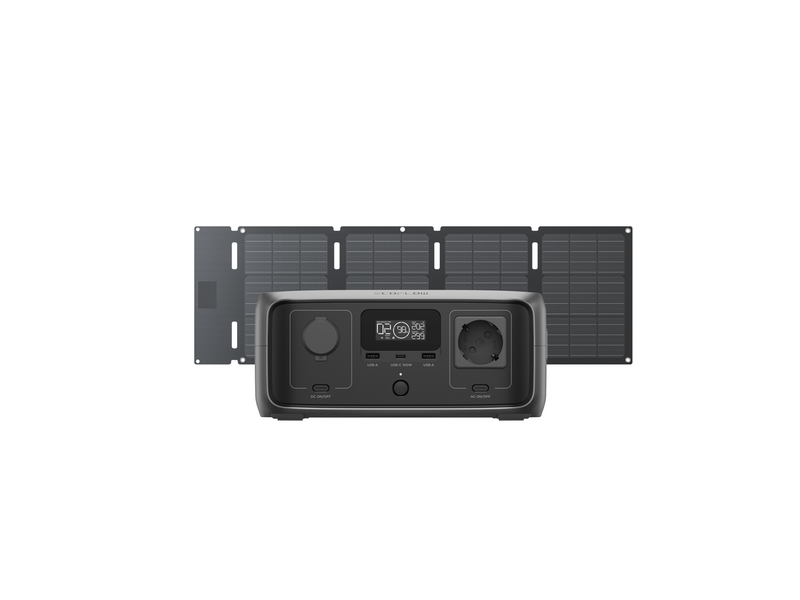 EcoFlow River 3 UPS 245Wh + 45W Solar Panel - Bundle