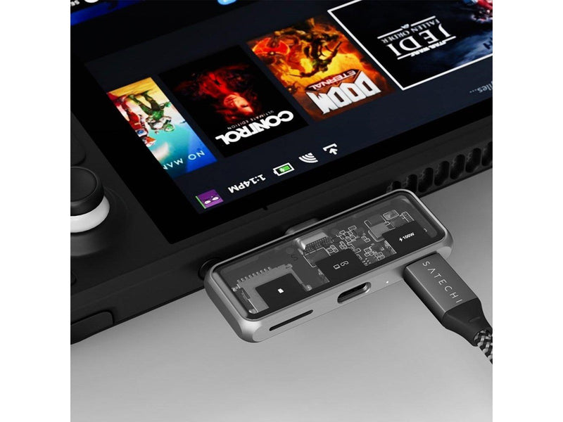 Satechi Mobile XR Hub with microSD - Space Grey