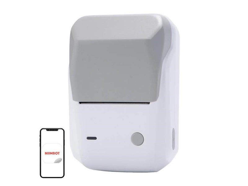 NIIMBOT B1 Mobile Thermal Label Printer Gray