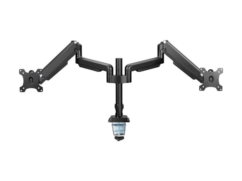 InLine mounting kit - for 2 LCD displays - black