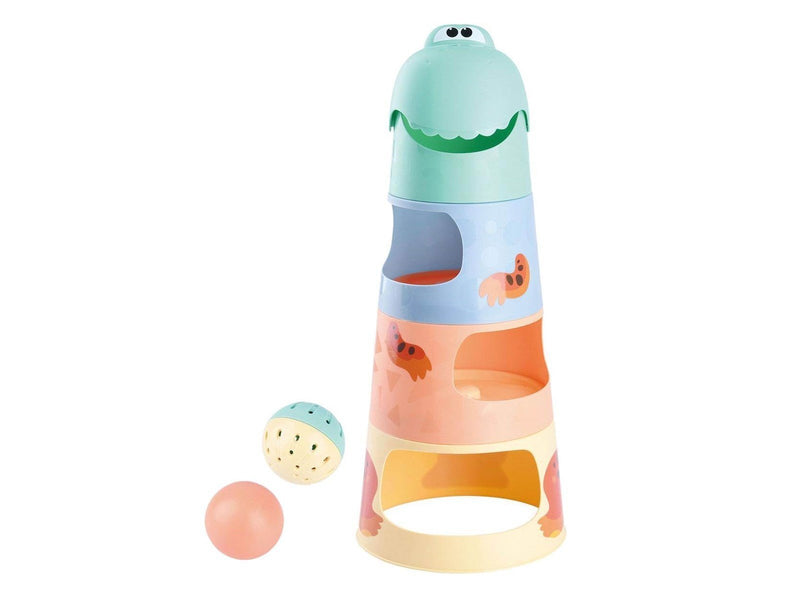 PLAY - Dino Stacking Tower with Balls 6 pcs.