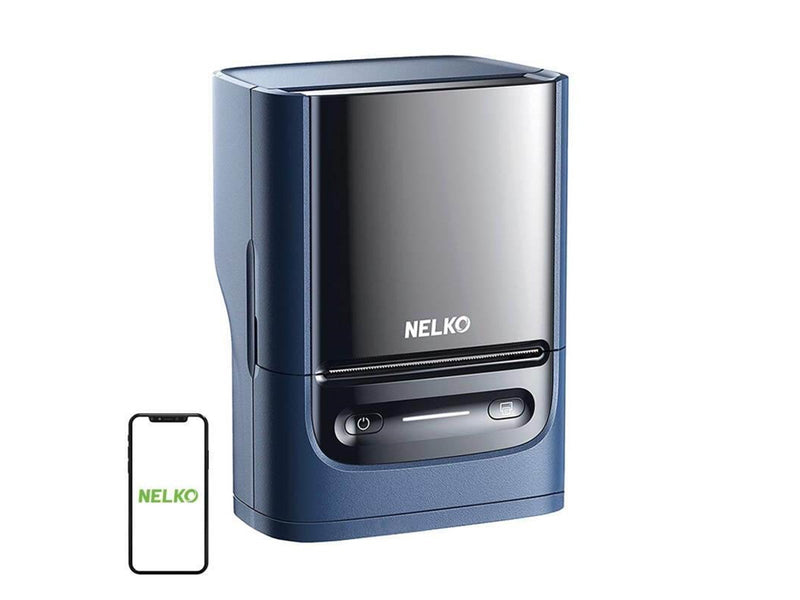 Nelko PM220 thermal label printer (blue)