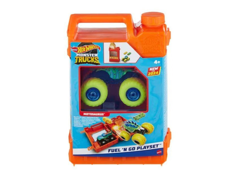 Hot Wheels Monster Trucks Fuel 'N Go Playset
