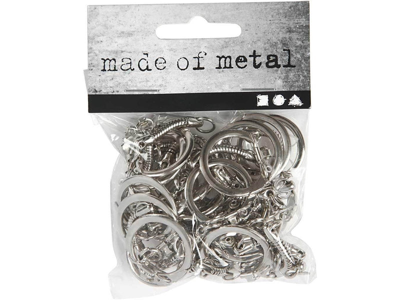 Creativ Company - Keychain with Chain 25 pcs.
