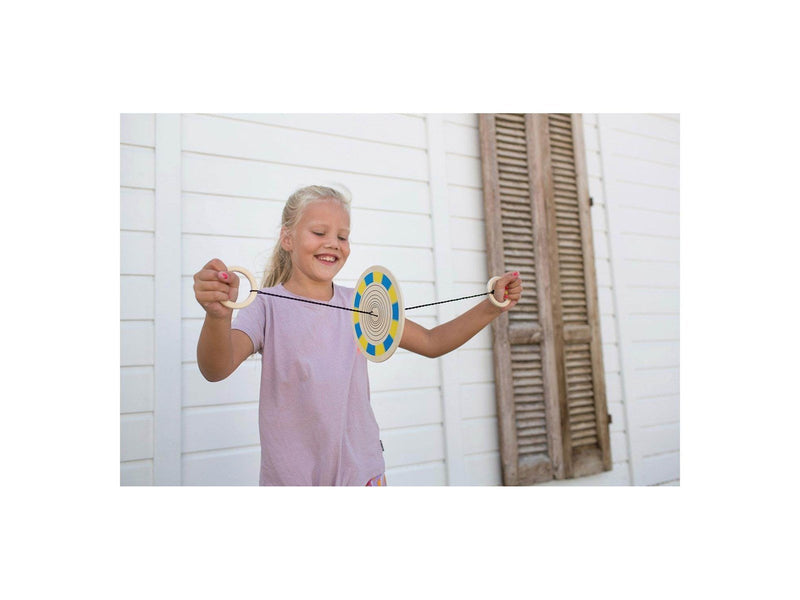 BS Toys - Color Spinner Wood Pulling Game