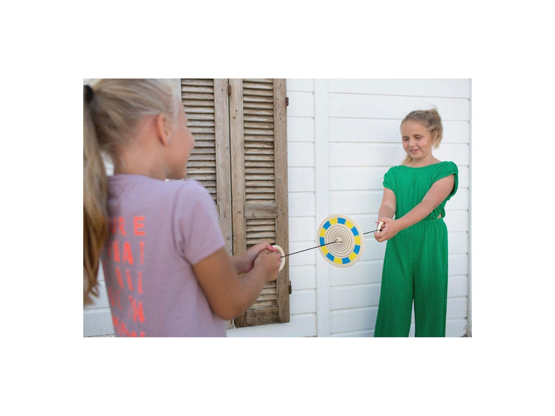 BS Toys - Color Spinner Wood Pulling Game