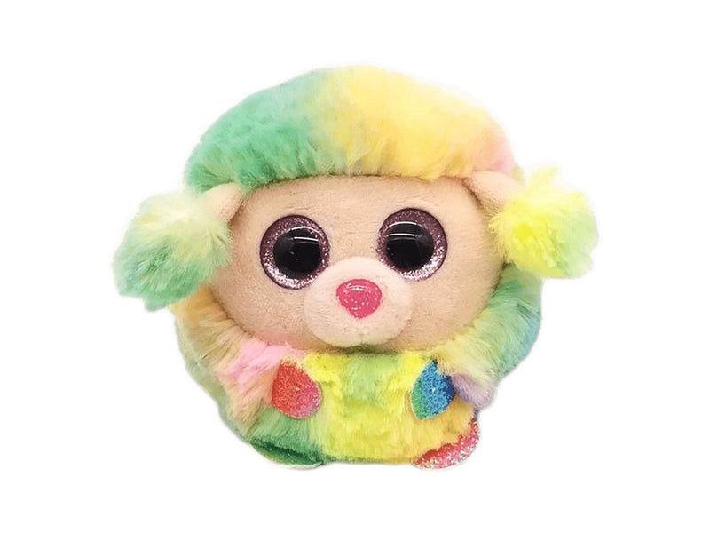 Ty Teeny Puffies Rainbow Poodle 10cm