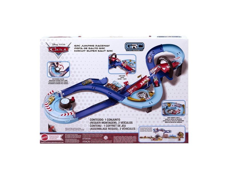 Disney Pixar Cars Global Racers Cup GRC Jumping Raceway Playset