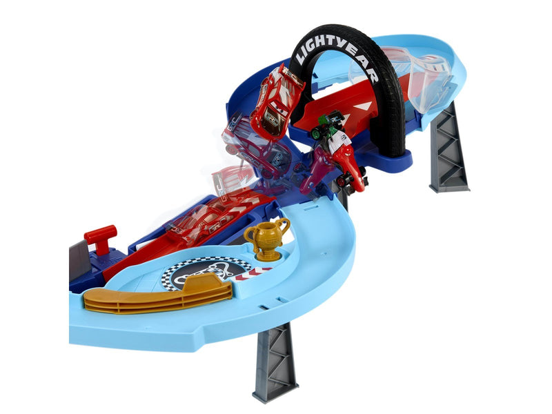 Disney Pixar Cars Global Racers Cup GRC Jumping Raceway Playset