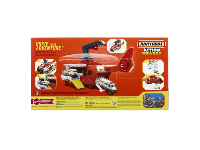 MATCHBOX Action Drivers Rescue Helicopter