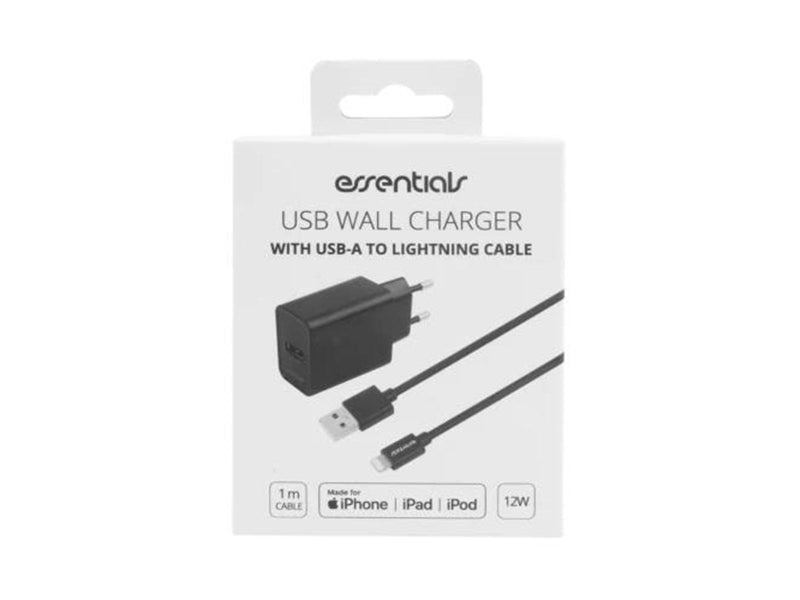 Essentials Wall Charger - 1 m