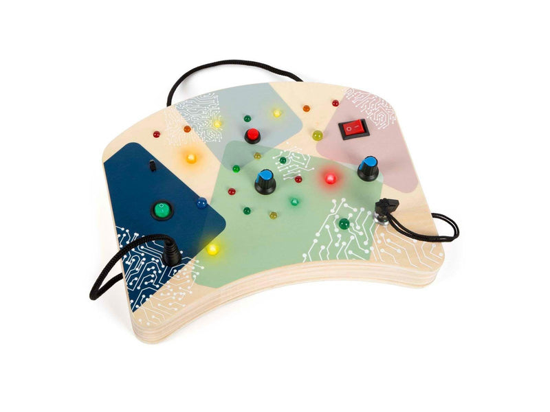 Small Foot - Wooden LED Activity Board with Light and Switches