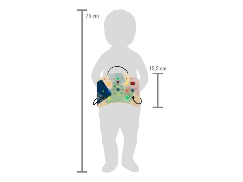 Small Foot - Wooden LED Activity Board with Light and Switches