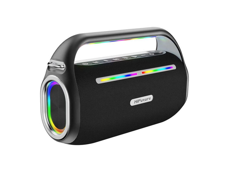 HiFuture Music Box 100 Bluetooth Speaker + 2 microphones (black)