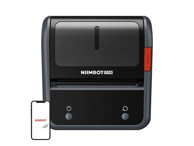 NIIMBOT B3S_P Thermal Label Printer Gray