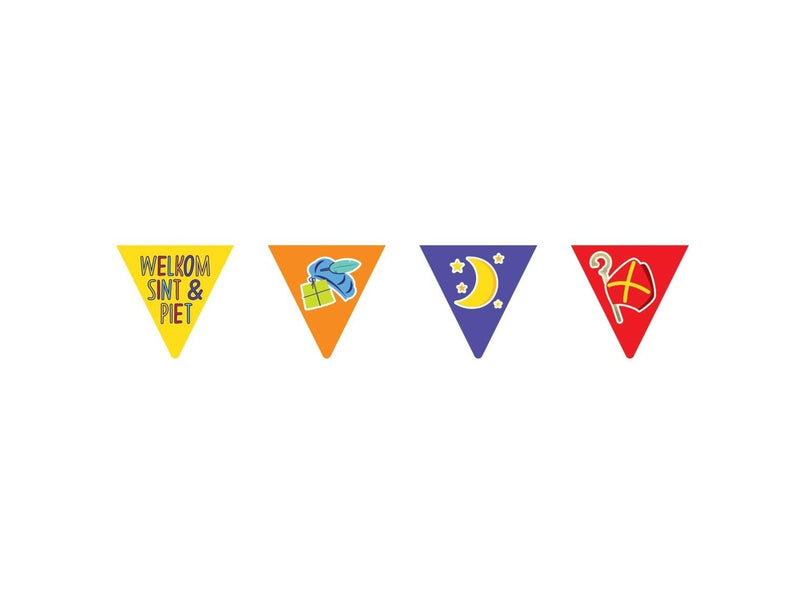 Haza Witbaard Paper Flag Sinterklaas 6mtr.