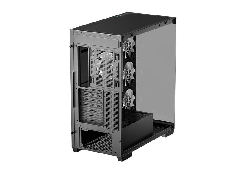 DeepCool Midi CG580 - 4F - Black - Gehäuse - Desktop - Schwarz