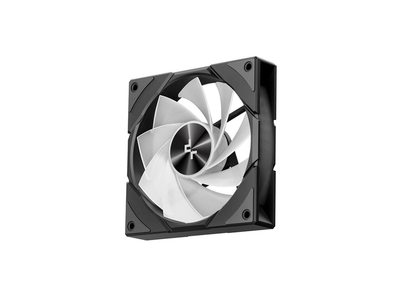 DeepCool Midi CG580 - 4F - Black - Gehäuse - Desktop - Schwarz