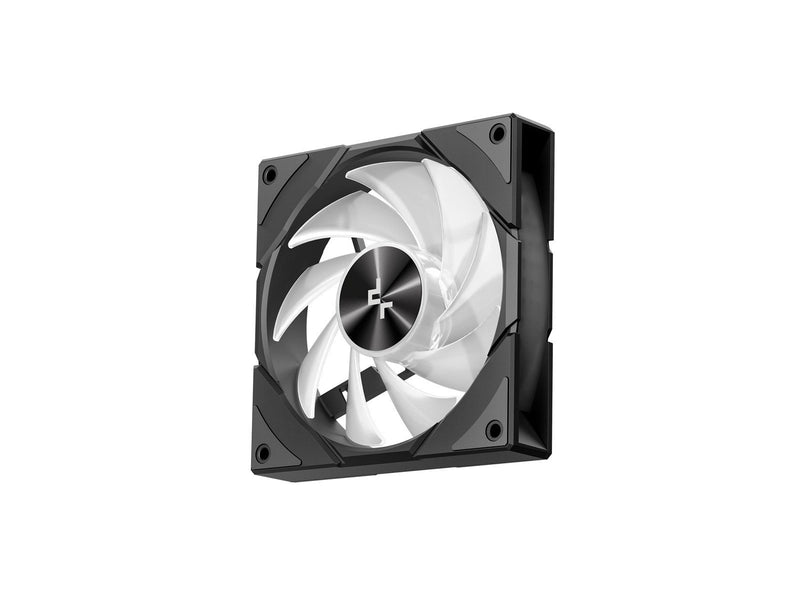 DeepCool Midi CG580 - 4F - Black - Gehäuse - Desktop - Schwarz