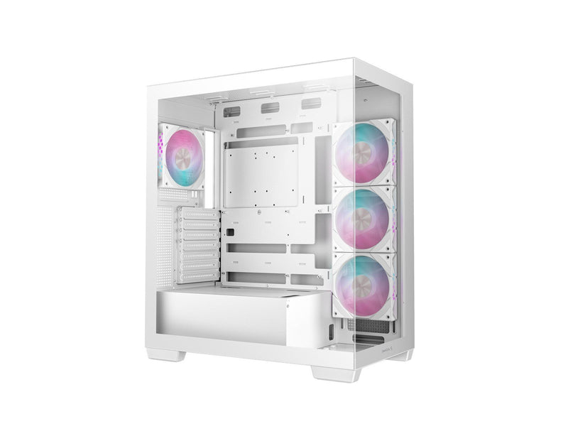 DeepCool Midi CG580 - 4F - White - Gehäuse - Desktop - Weiß