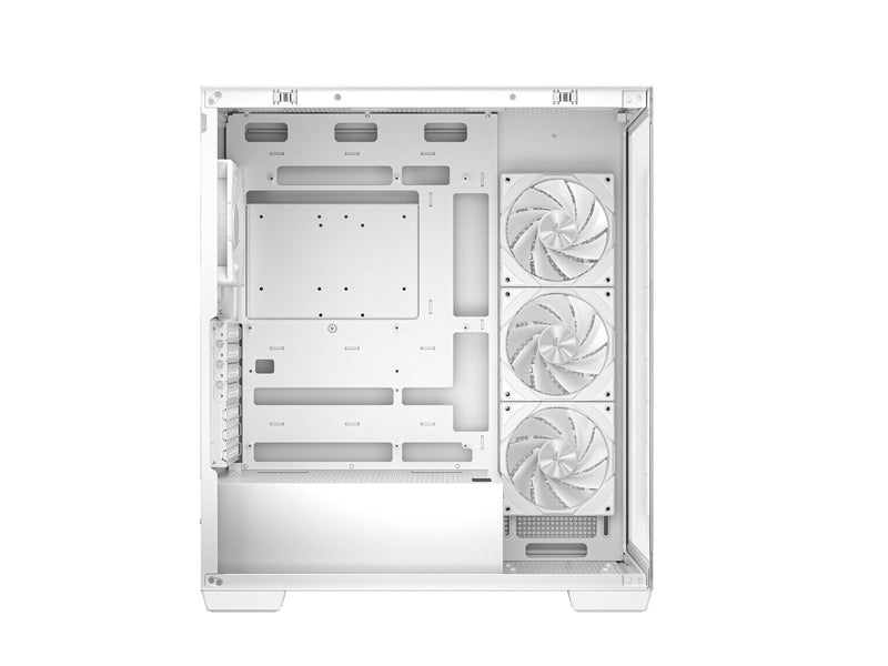 DeepCool Midi CG580 - 4F - White - Gehäuse - Desktop - Weiß