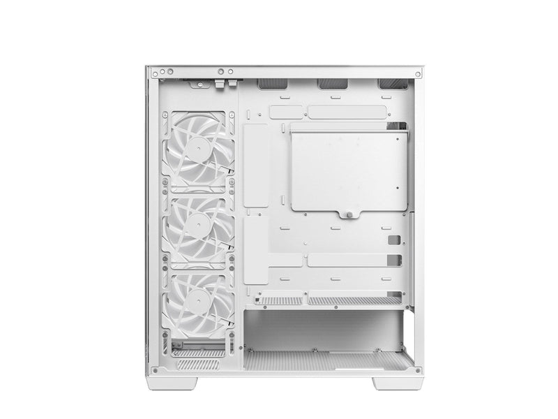 DeepCool Midi CG580 - 4F - White - Gehäuse - Desktop - Weiß