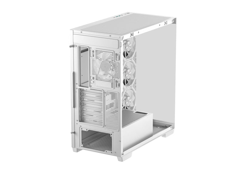 DeepCool Midi CG580 - 4F - White - Gehäuse - Desktop - Weiß