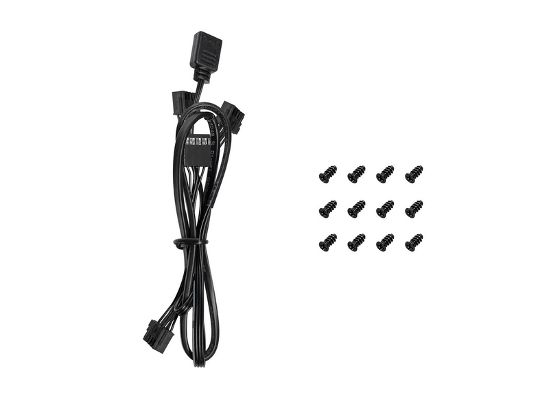 DeepCool FL12 3in1 (3-Pack) - Gehäuselüfter - 120mm - Schwarz mit RGB LED - 32 dBA