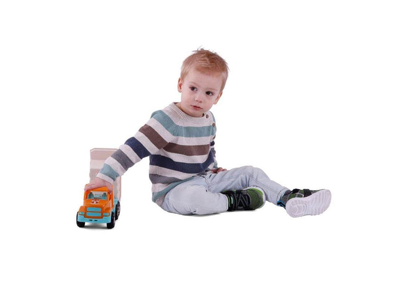 Cavallino Toys - Cavallino Safari Torpedo Tipper Truck Orange 26.5cm
