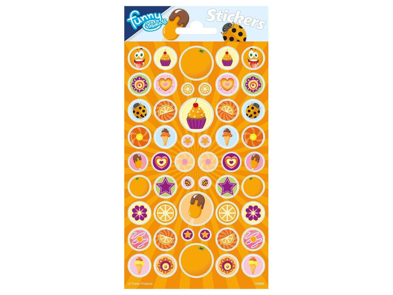 Totum Sticker sheet with Fragrance - Orange