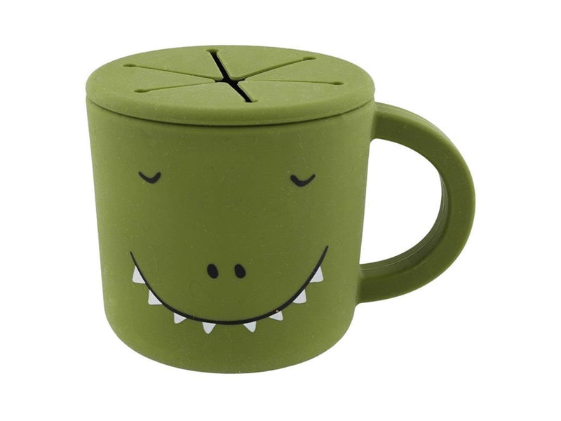 Trixie Silicone Snack Cup - Mr. Dino